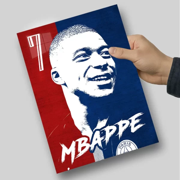 متال پوستر امباپه در pdg