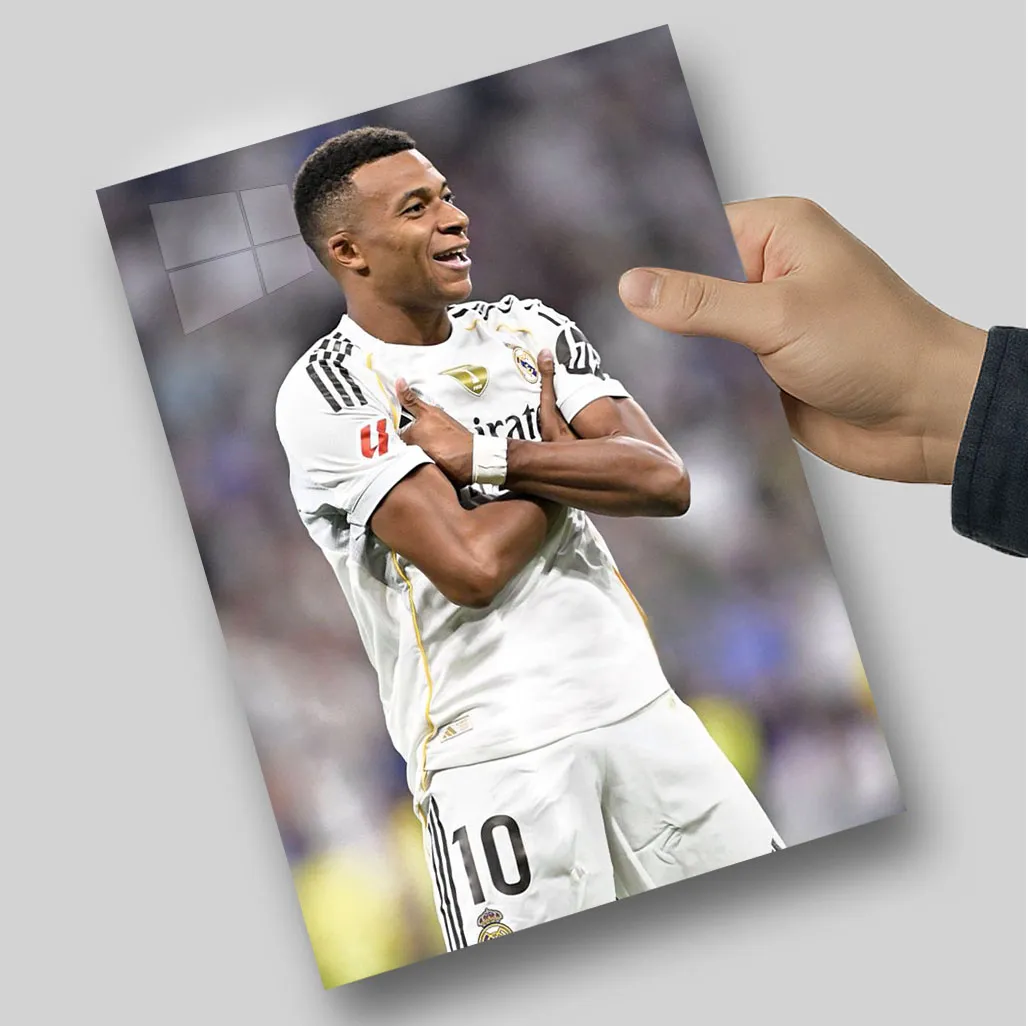 متال پوستر امباپه شادی گل معروف متال پوستر امباپه شادی گل معروف