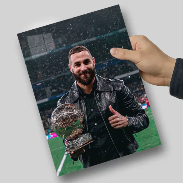 متال پوستر کریم بنزما