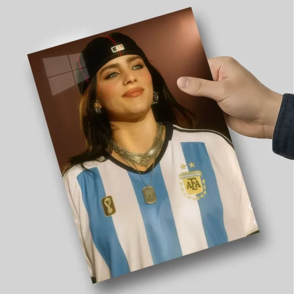 متال پوستر بیلی آیلیش لباس آرژانتین