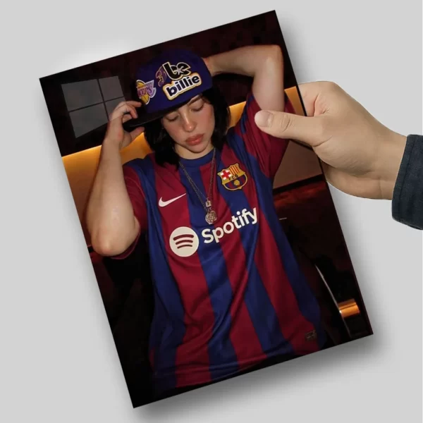 متال پوستر بیلی آیلیش لباس بارسا