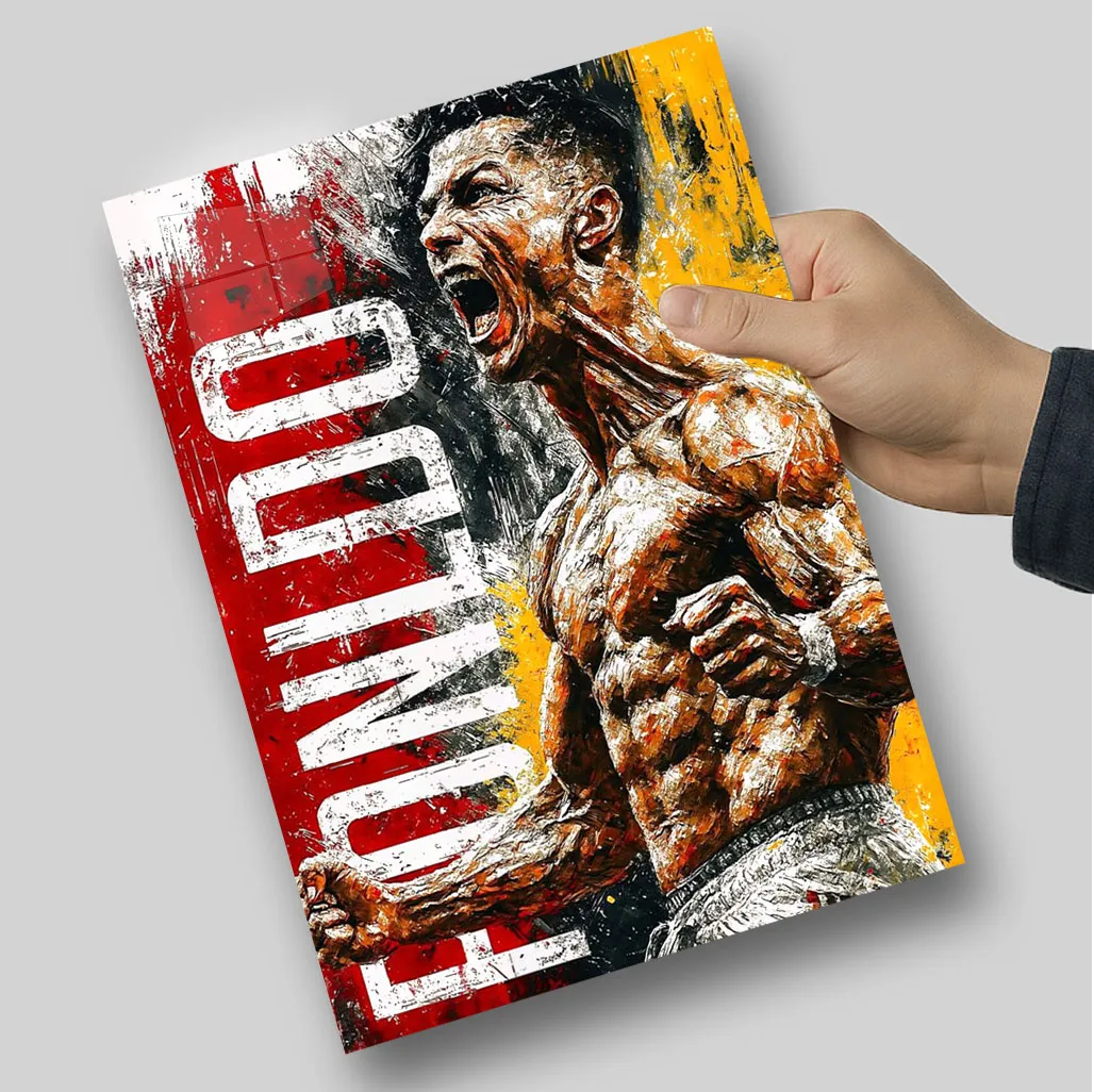 متال پوستر رونالدو متال پوستر رونالدو
