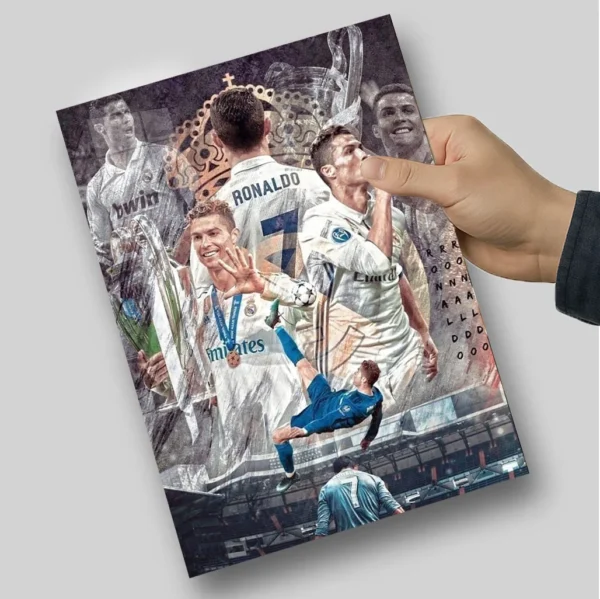 متال پوستر رونالدو در رئال