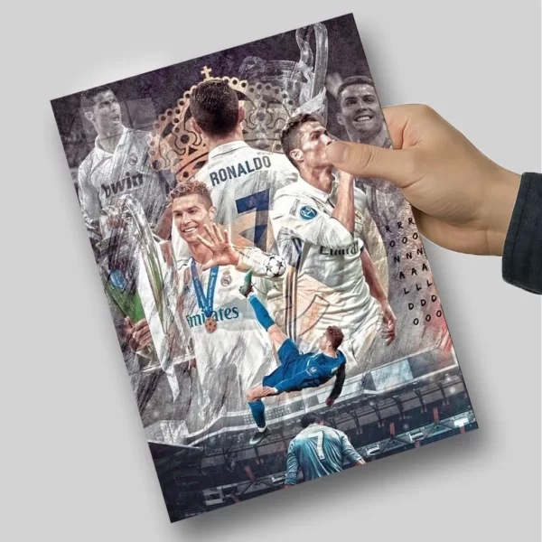 متال پوستر رونالدو در رئال