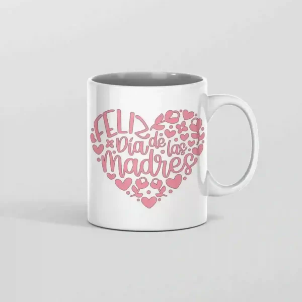 ماگ قلب متن مادر