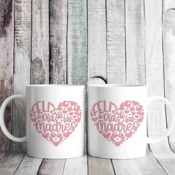 ماگ قلب متن مادر