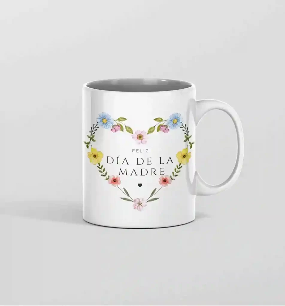 ماگ مادر تزیین گل