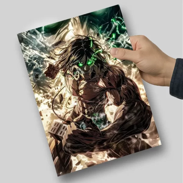 متال پوستر اتک ان تایتان