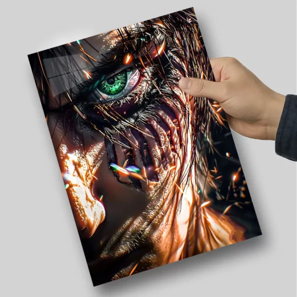 متال پوستر نیمروخ تایتان