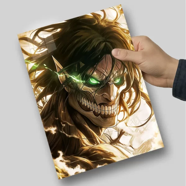 متال پوستر اتک ان تایتان