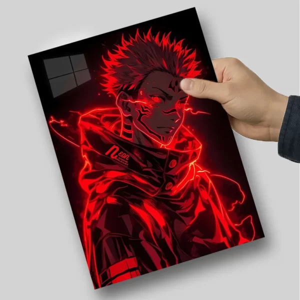 متال پوستر سوکونا تم قرمز