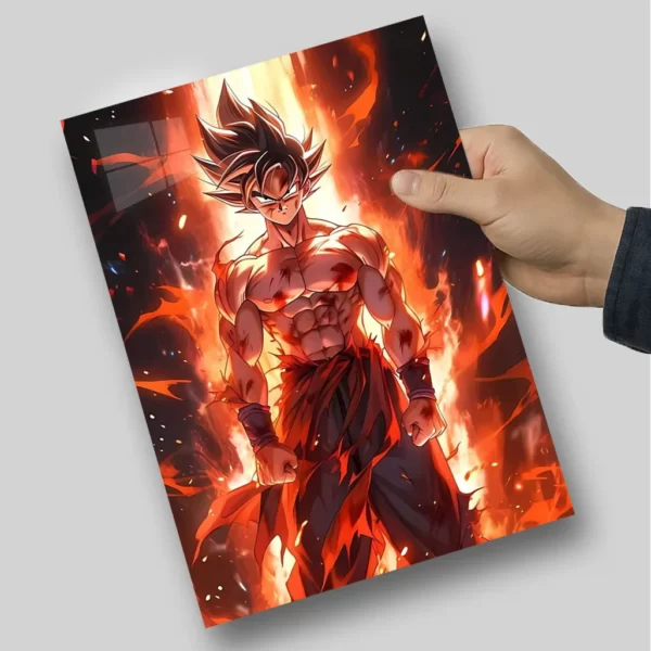 متال پوستر گوکو آتشین