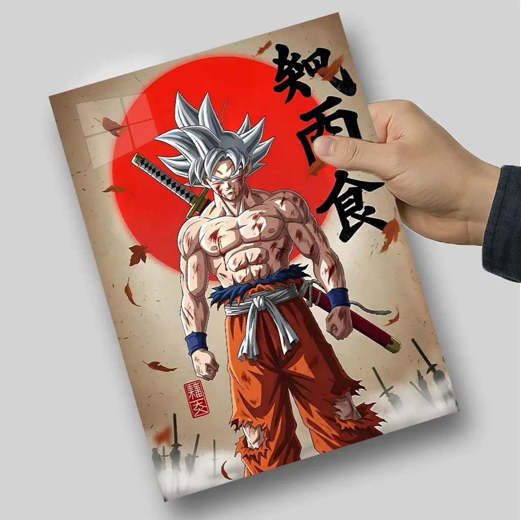 متال پوستر دراگون بال 02_3 متال پوستر گوکو ژاپن