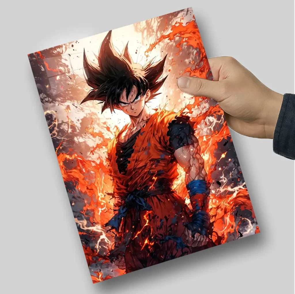 متال پوستر انیمه گوکو