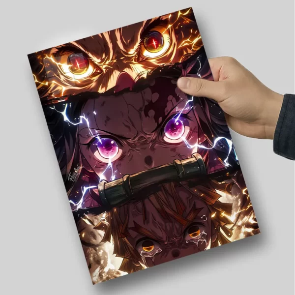 متال پوستر شخصیت های دمون اسلیر