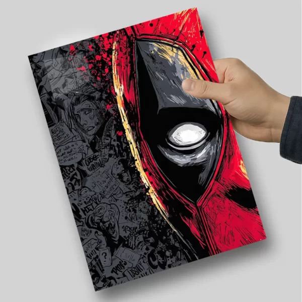 متال پوستر نیمروخ ددپول