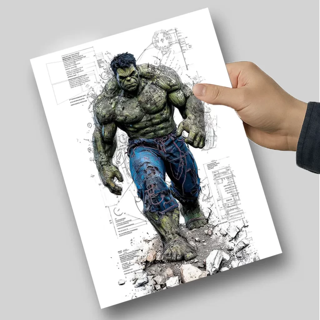 متال پوستر هالک