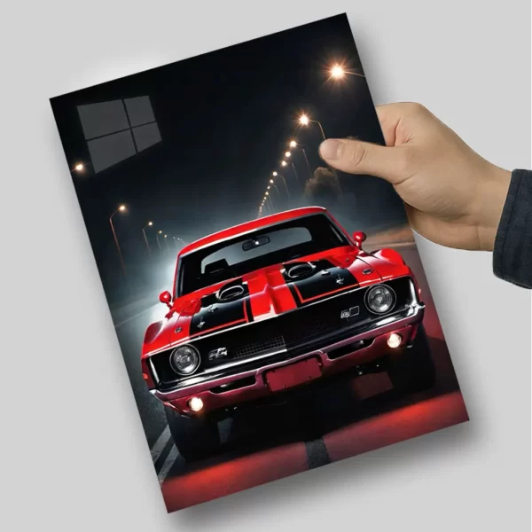 متال پوستر ماشین کامرو