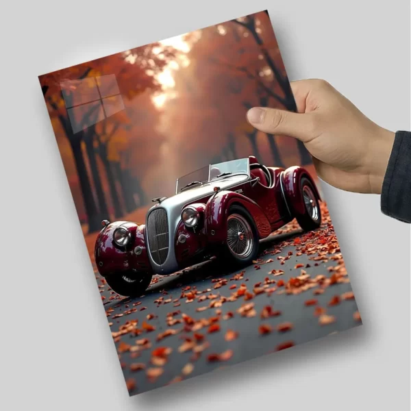 متال پوستر ماشین کلاسیک