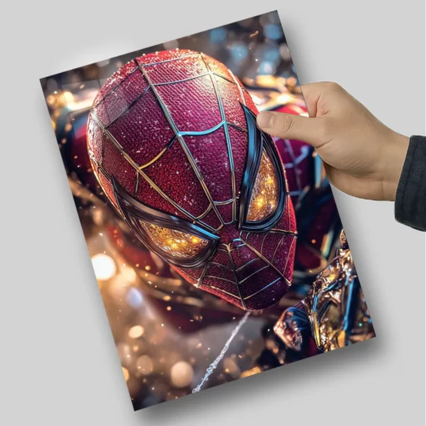 متال پوستر مرد عنکبوتی فیس