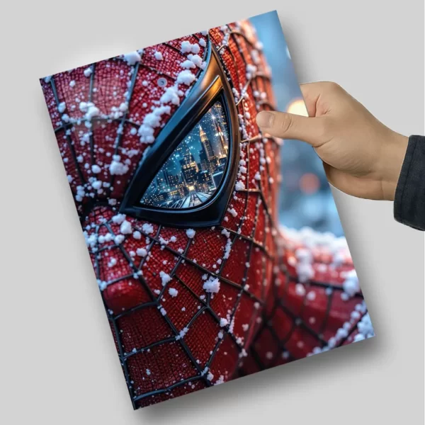 متال پوستراسپایدر من برفی