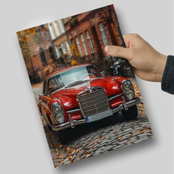 متال پوستر مرسدس بنز دبلیو