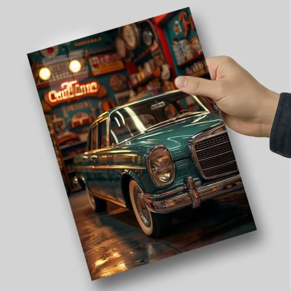 متال پوستر مرسدس بنز