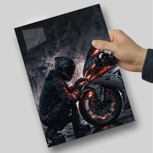 متال پوستر موتور سنگین