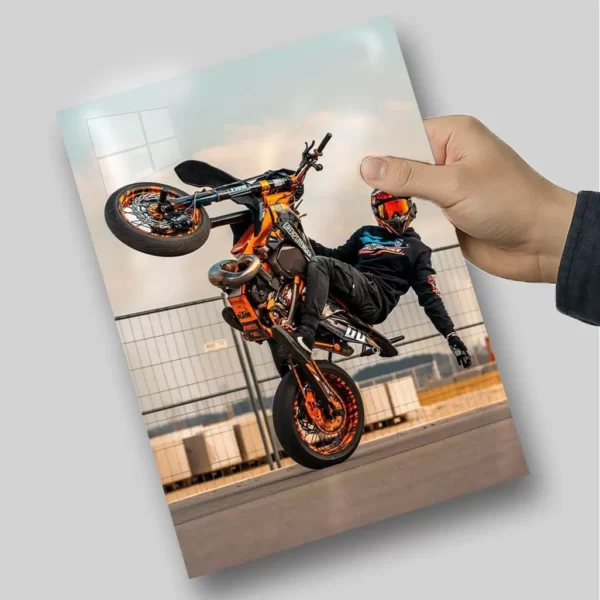 متال پوستر موتور کراس