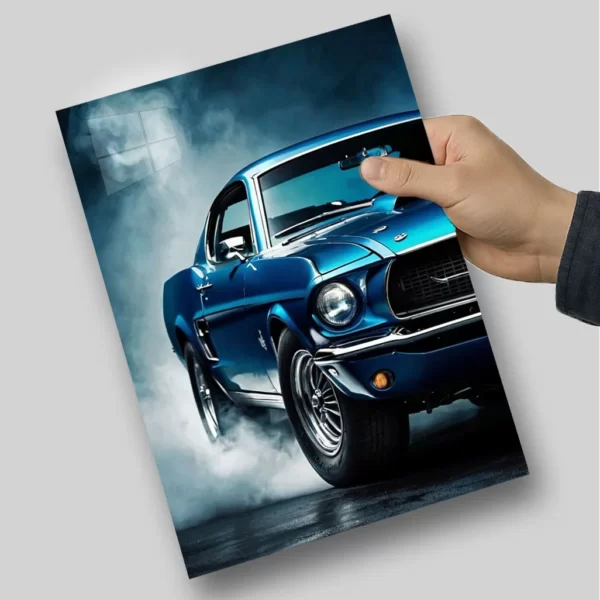 متال پوستر موستانگ قدیمی