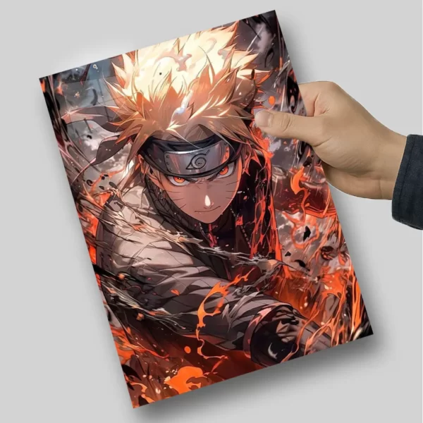 متال پوستر ناروتو