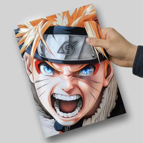 متال پوستر انیمه ناروتو