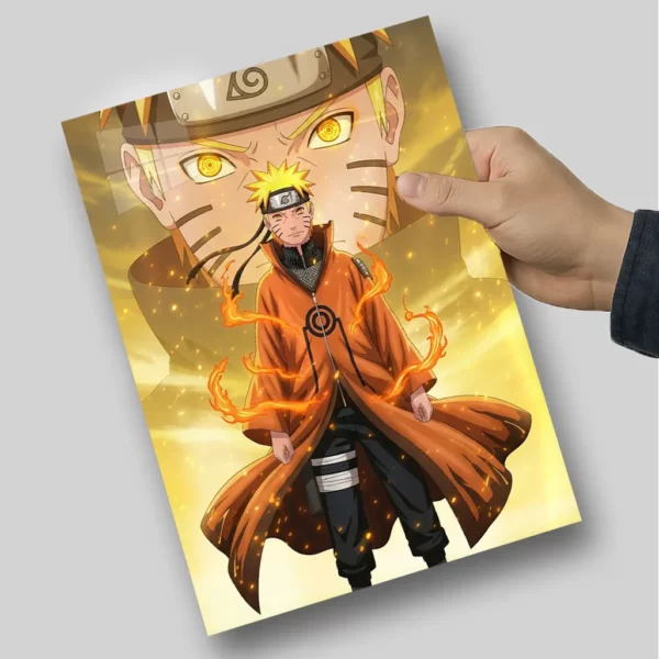 متال پوستر شخصیت ناروتو