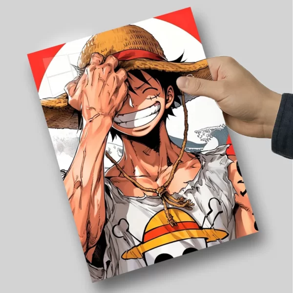 متال پوستر انیمه وان پیس