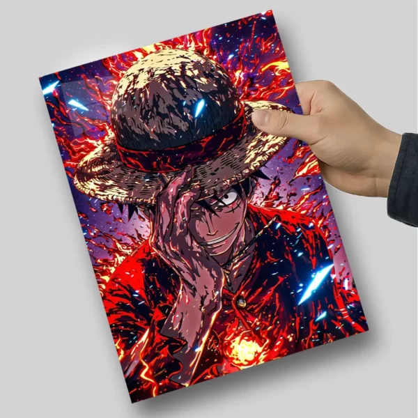 متال پوستر شخصیت وان پیس