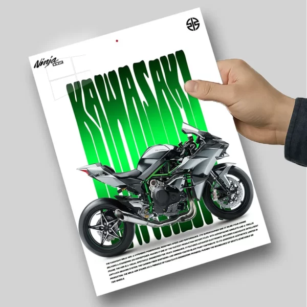 متال پوستر کاوازاکی نینجا