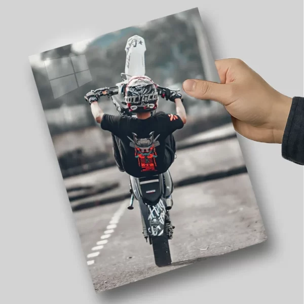 متال پوستر کراس سوار