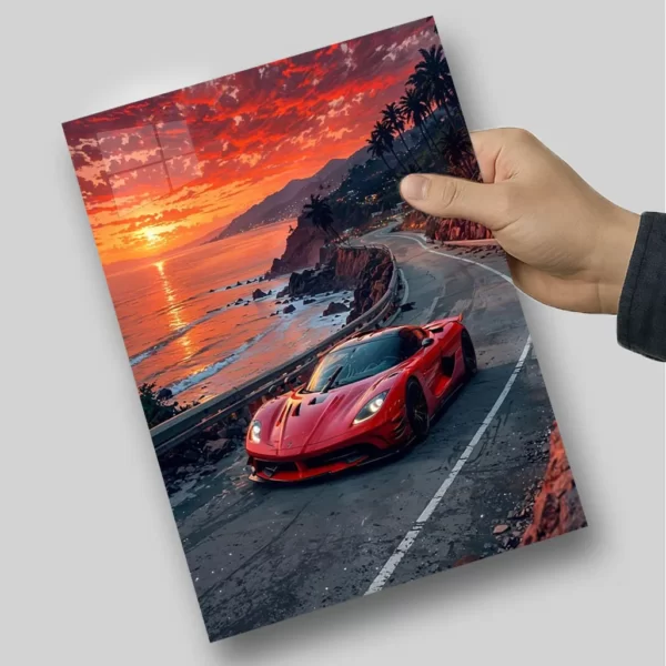 متال پوشتر ماشین فراری