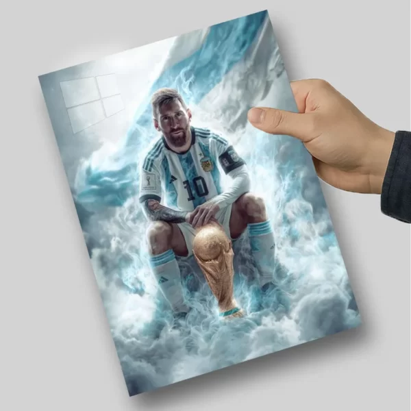 متال پوستر مسی جام جهانی