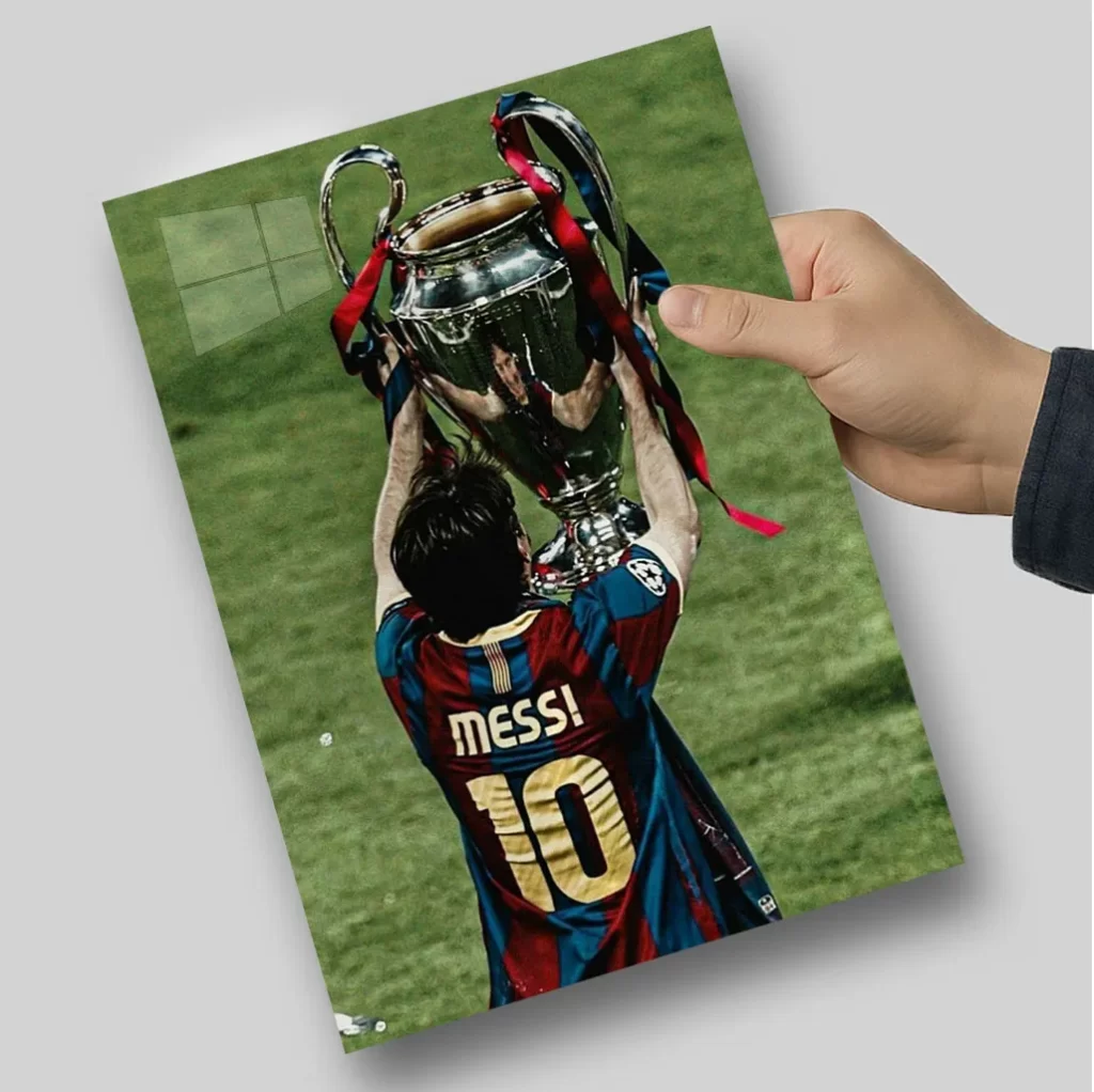متال پوستر مسی جام چمپیونزلیگ
