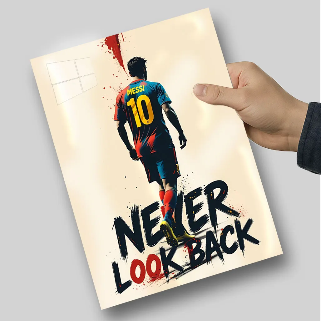 متال پوستر لیونل مسی 10 بارسلونا متال پوستر لیونل مسی 10 بارسلونا