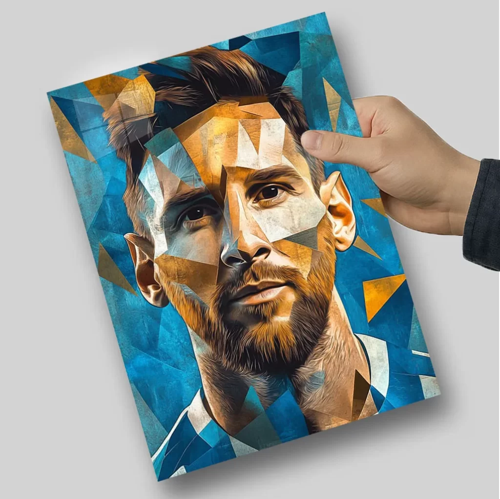 متال پوستر مسی مینیمال