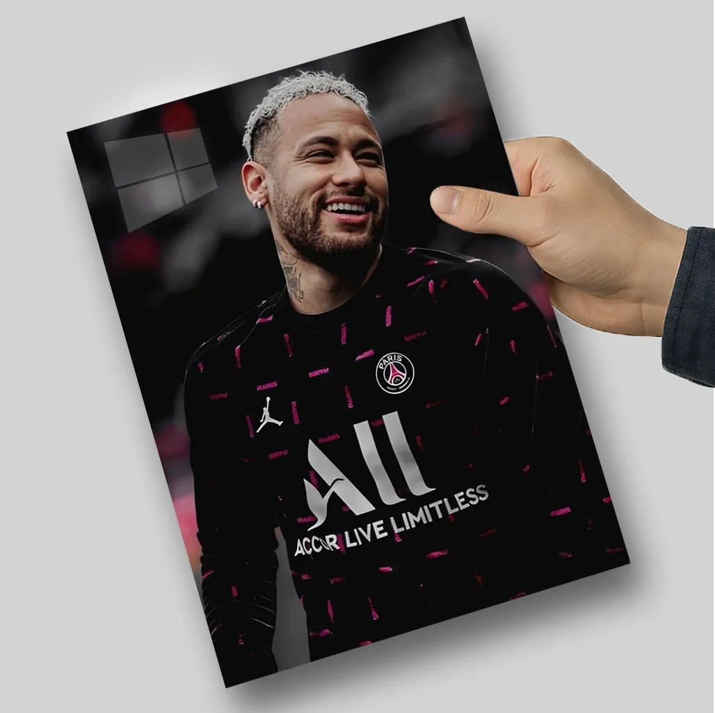 متال پوستر نیمار در پاری سن ژرمن متال پوستر نیمار در پاری سن ژرمن