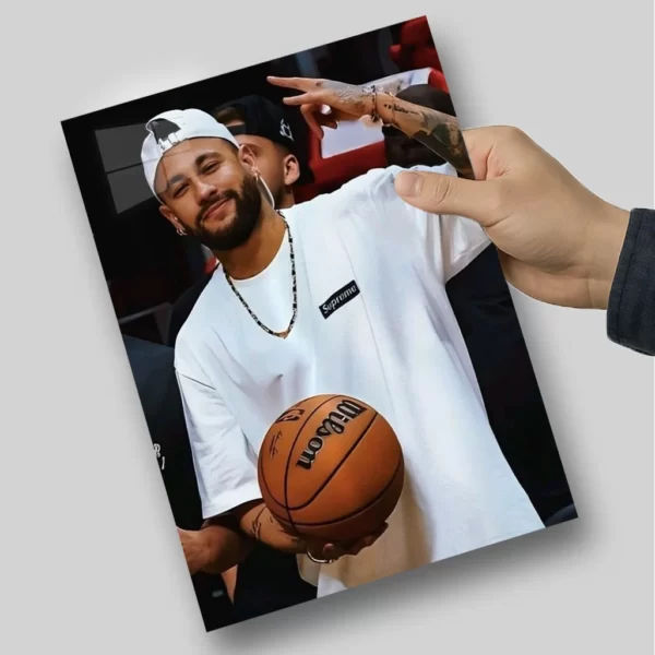 متال پوستر نیمار استایل خیابانی