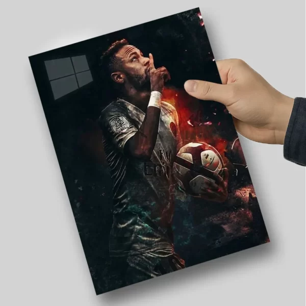 متال پوستر نیمار شادی گل