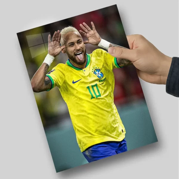 متال پوستر نیمار لباس برزیل