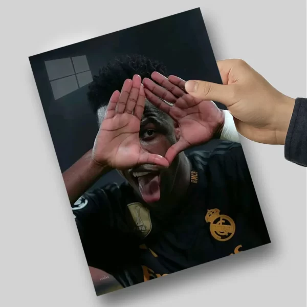 متال پوستر خوشحالی وینیسیوس