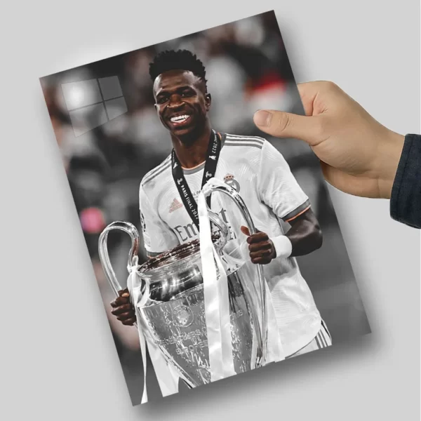 متال پوستر وینیسیوس با جام چمپیونزلیگ