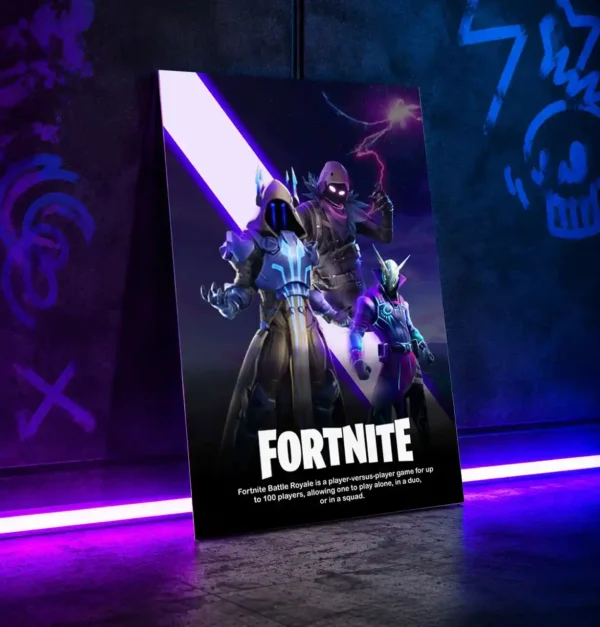 متال پوستر FORTNATE