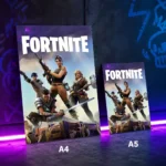 متال پوستر فورتنایت پوستر
